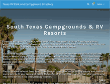 Tablet Screenshot of campsouthtexas.com